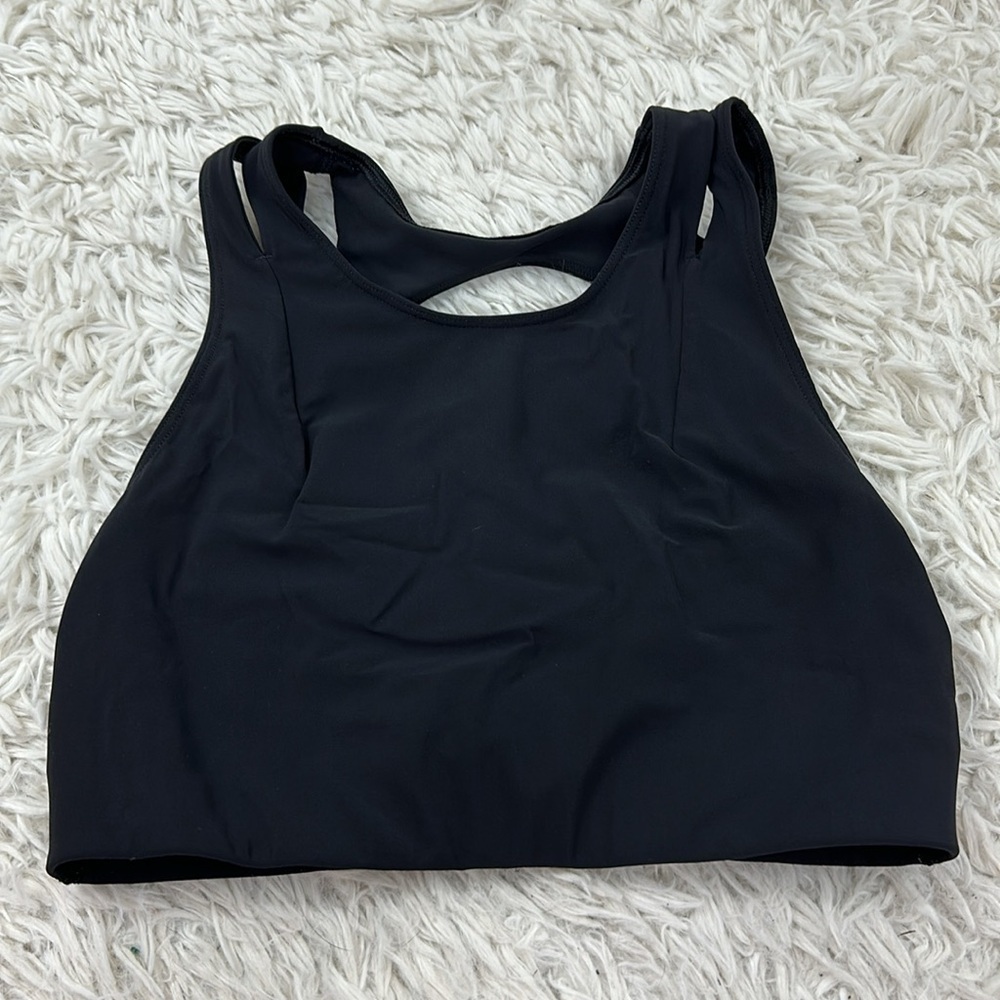 Lululemon Strong Front Bra *Medium Support, B/C Cups Black - Picture 1 of 4